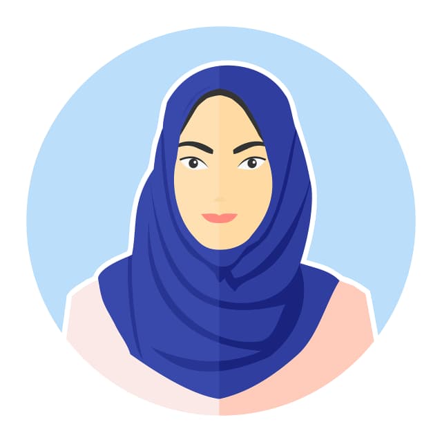 Woman looking front